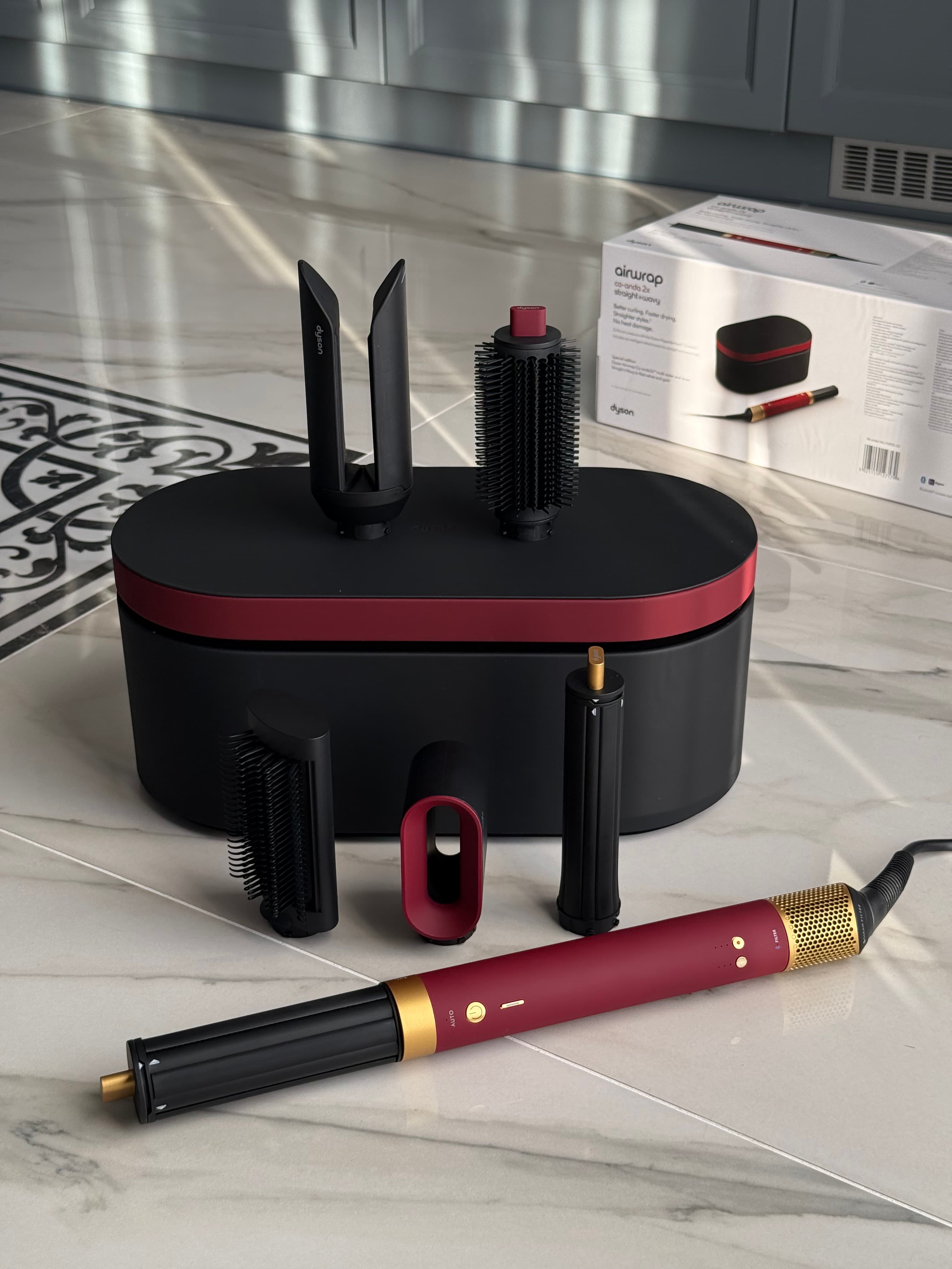 Dyson Airwrap Coanda 2x HS09 Red Velvet Golg 2