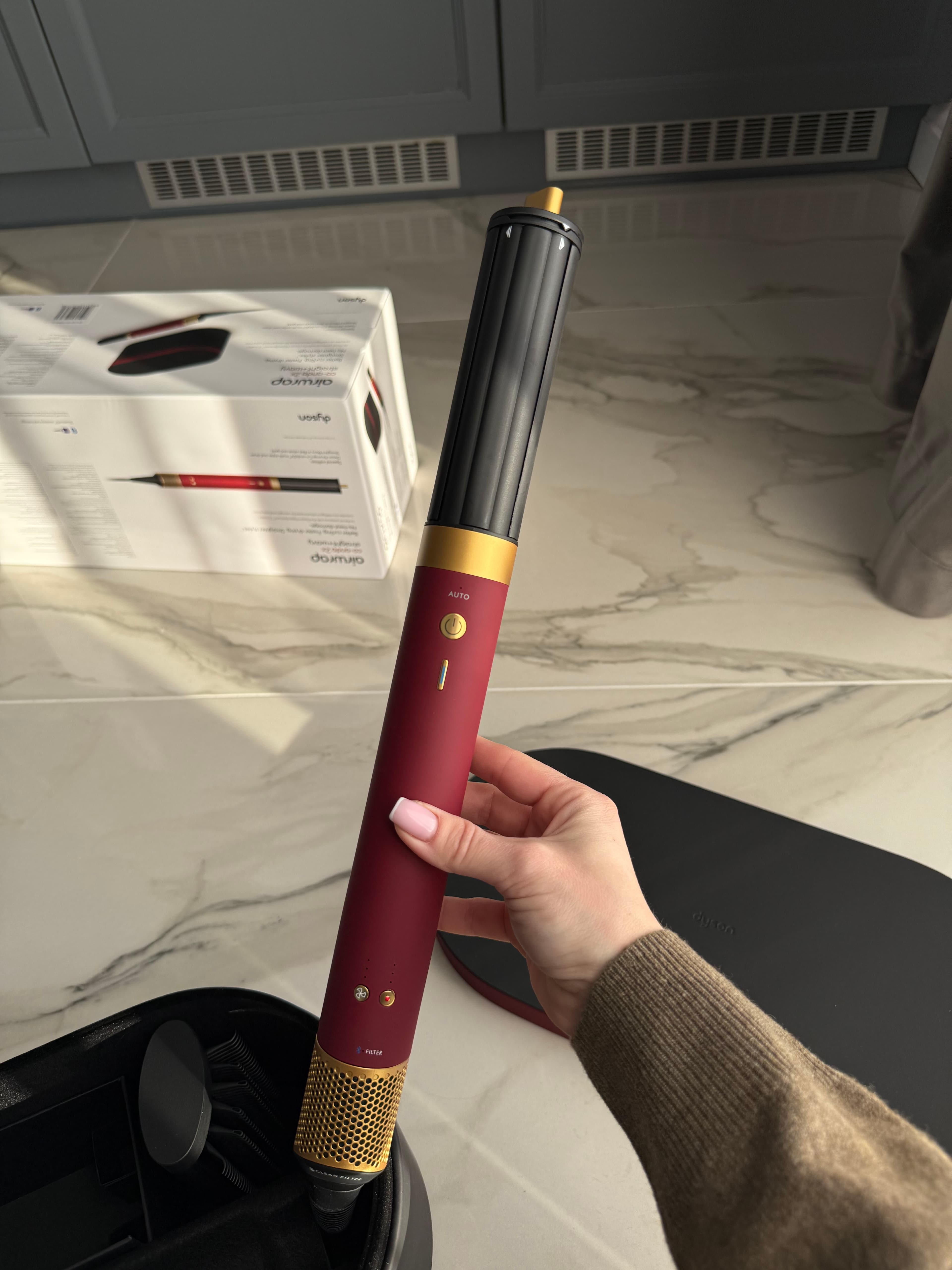 Dyson Airwrap Coanda 2x HS09 Red Velvet Golg 5