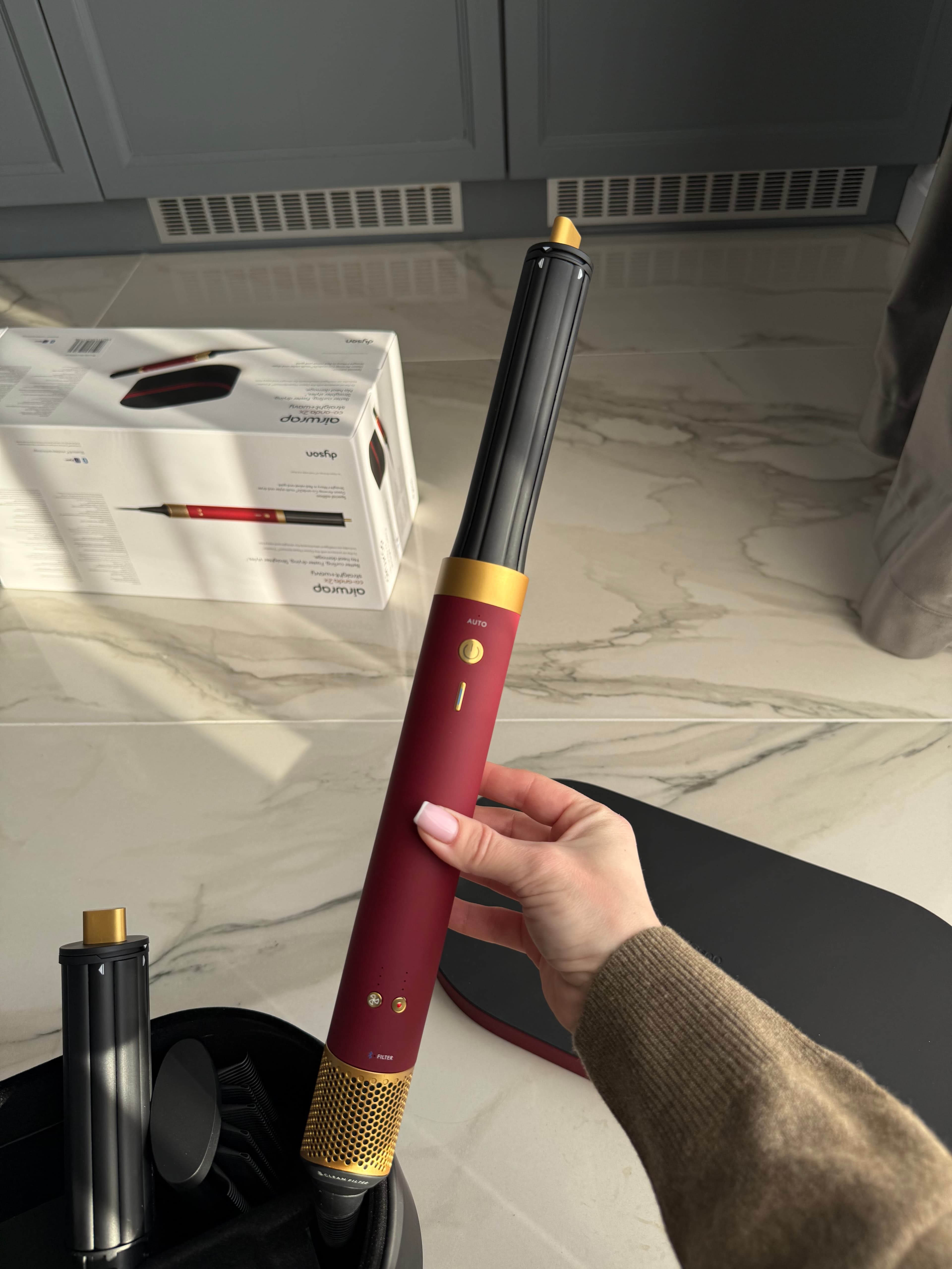 Dyson Airwrap Coanda 2x HS09 Red Velvet Golg 8