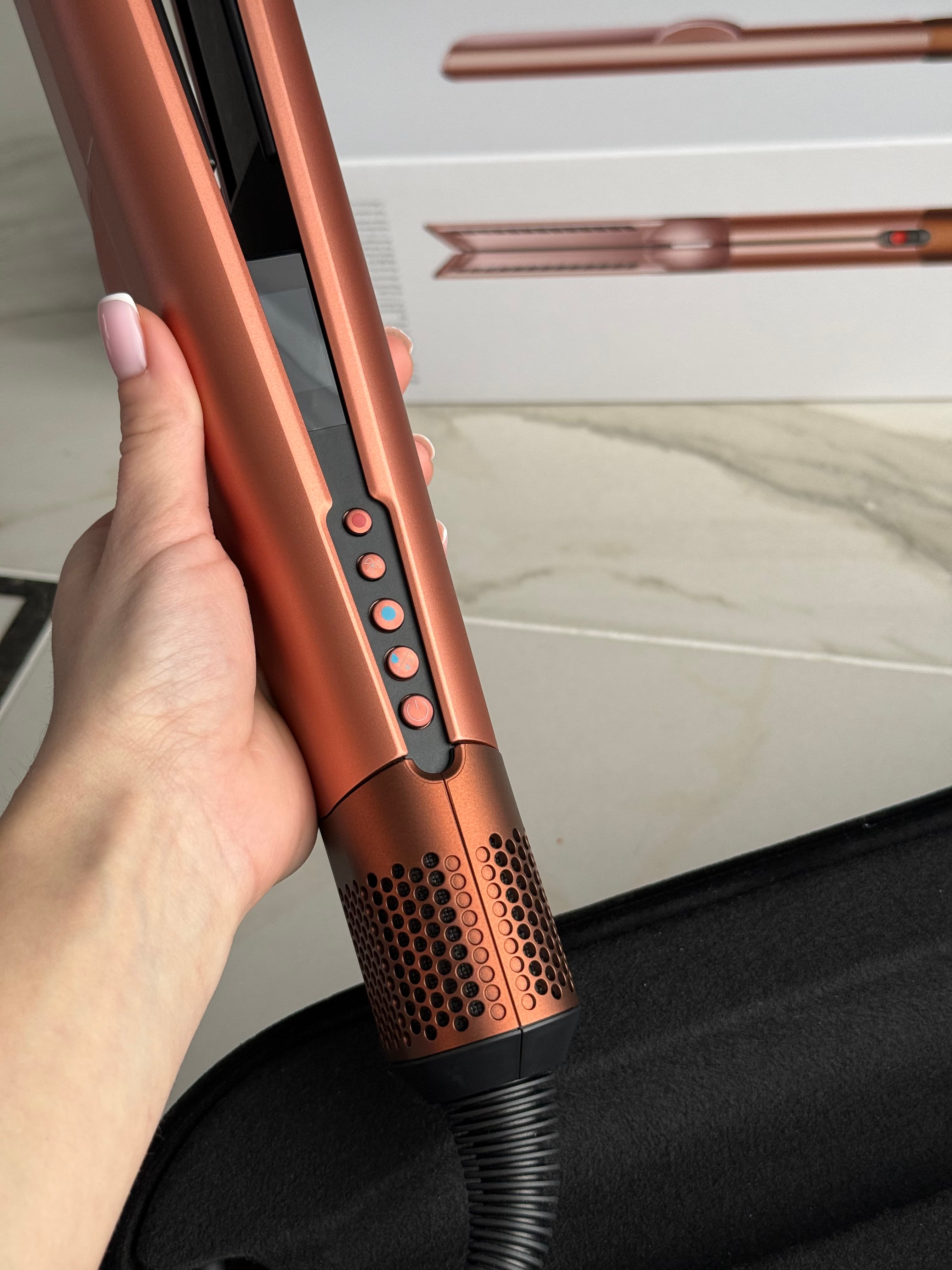 Dyson Airstrait HT01 Amber Silk 7