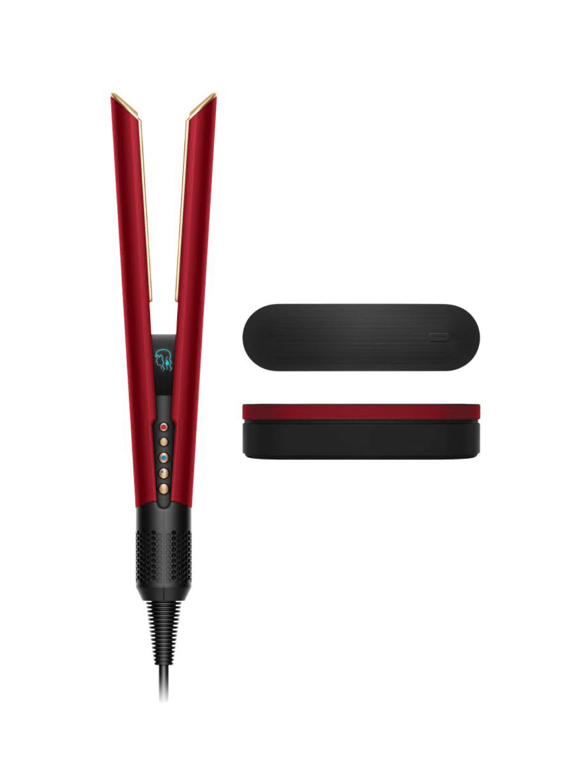 Dyson Airstrait HT01 Red Velvet/Gold 6